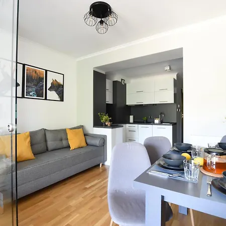 Mily Widok Z Balkonem - Teczowe Wzgorze Apartment